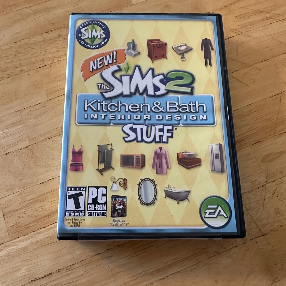 The Sims 2 Kitchen & Bath Interior Design Stuff PC Game